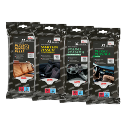 Set od četiri pakiranja vlažnih maramica za unutrašnjost