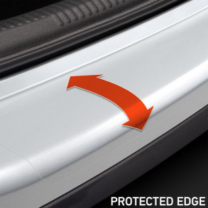 Prozirna zaštitna naljepnica za branik Opel Corsa E (3 vrata)