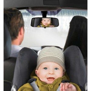 Ogledalo za nadzor djece na stražnjim sjedalima u automobilu