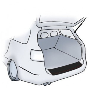 Crne zaštitne naljepnice za branik Toyota Corolla E12 Kombi